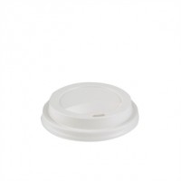 PS Plastic Lids: (not compostable or biodegradable)