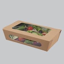 Kraft Tuck Top Salad Box - 650ml